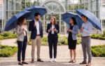 Sonnen- Regenschirme als Werbeartikel